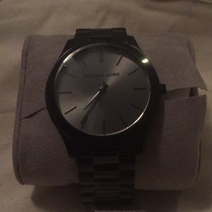 Men's black Michael Kors watch